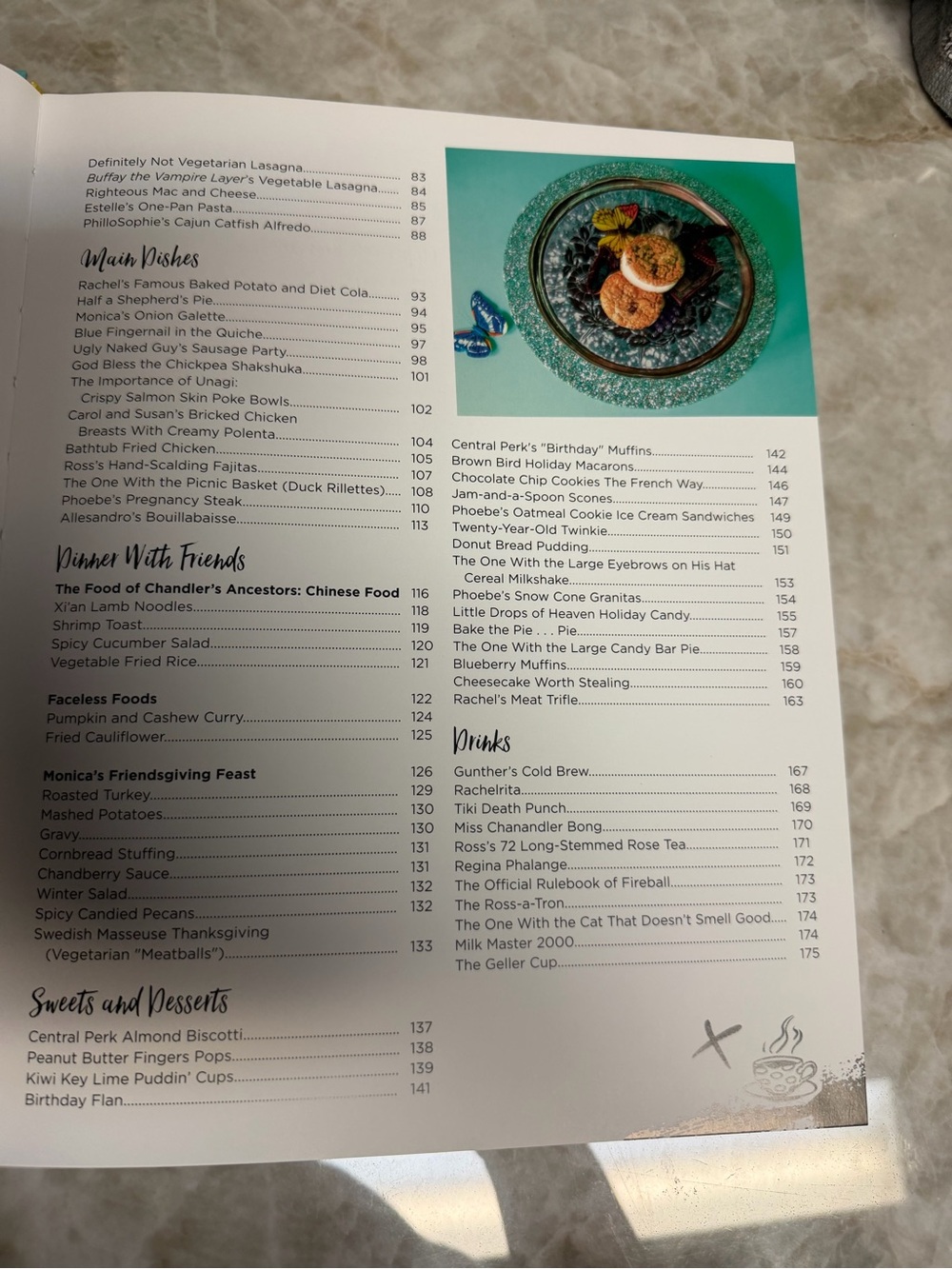 Cookbook Contents Page - Picture 3 of 4